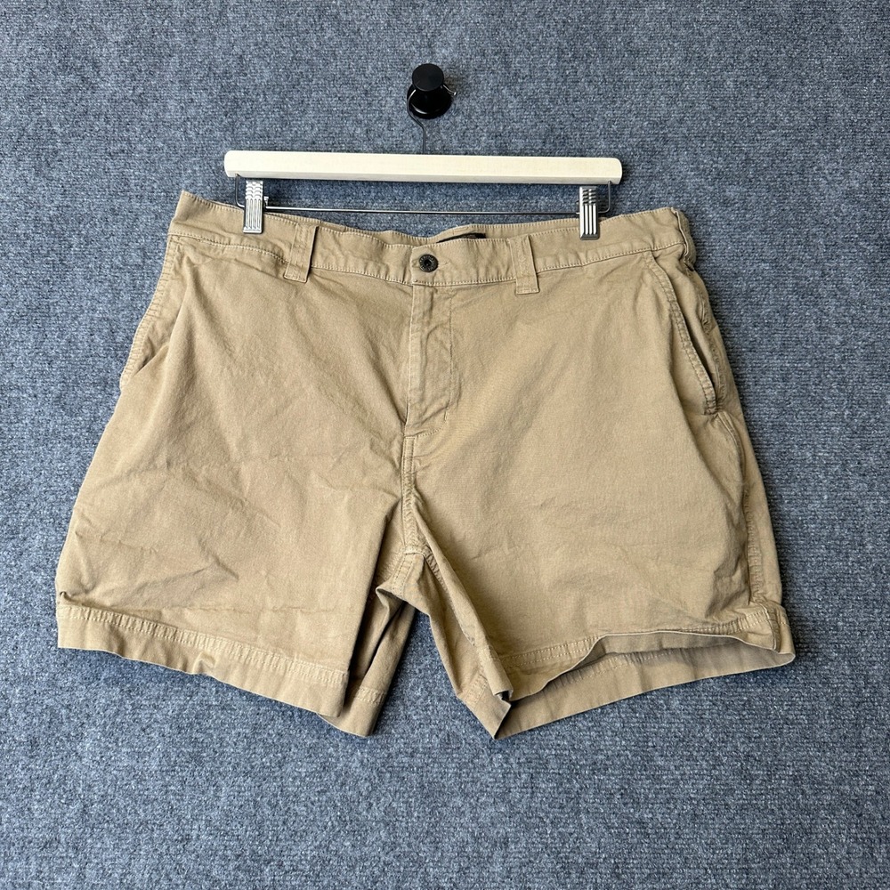 Filson Shorts Mens 36 Gray Khaki Granite Mountain Canvas Twill Outdoor Workwear
